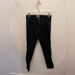 Sezane Denim Jeans Black Waist 27"